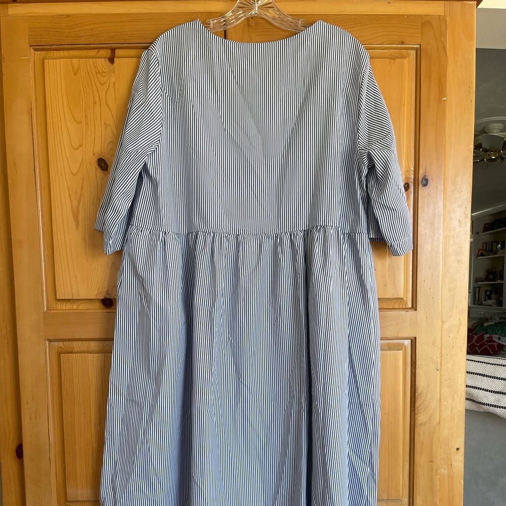 Shein Mini XXL seersucker dress